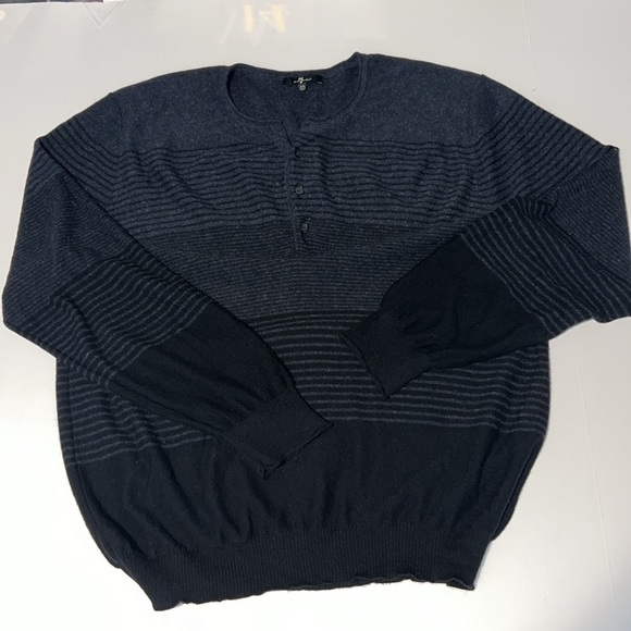 7 For All Mankind Mens Wool Blend Sweater Size XXL - Picture 4 of 13